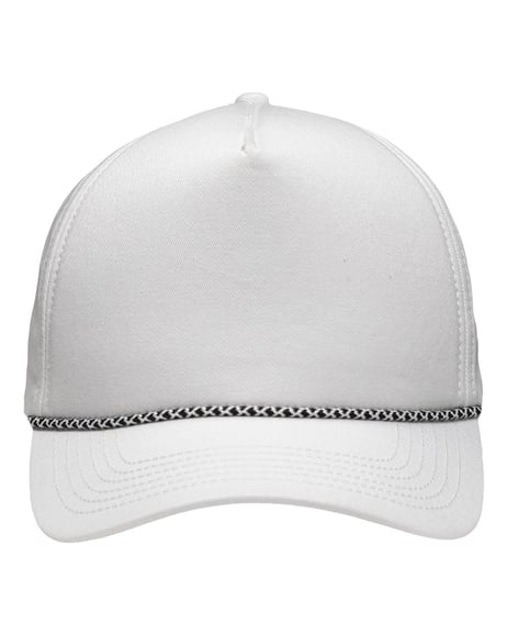 Front view of Five-Panel Rope Heritage Fit Cap