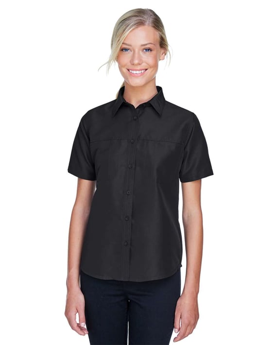 Front view of Women’s Key West Short Sleeve Performance Staff Shirt