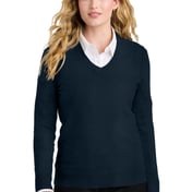 Front view of Women’s Easy Care V-Neck Sweater