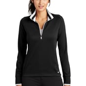 Front view of Ladies Dri-FIT 1/2-Zip Cover-Up