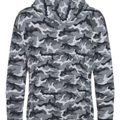 Back view of Camo Hoodie