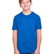 Front view of Youth Fusion ChromaSoft Performance T-Shirt