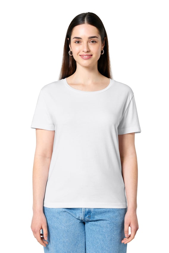 Front view of Women’s Stella Serena Scoop Neck Tee