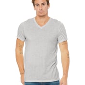 Front view of Unisex Triblend V-Neck T-Shirt