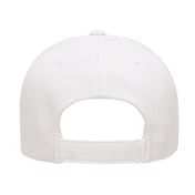 Back view of Adult Brushed Cotton Twill Mid-Profile Cap