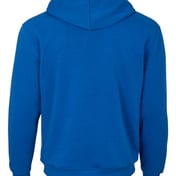 Back view of Fleece Hooded Pullover