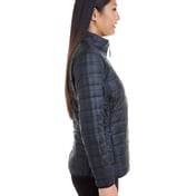 Side view of Ladies’ Portal Interactive Printed Packable Puffer Jacket