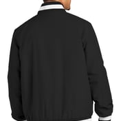 Back view of Insulated Varsity Jacket