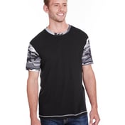 Front view of Men’s Adult Fashion Camo T-Shirt