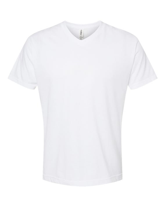Front view of Poly-Rich V-Neck T-Shirt