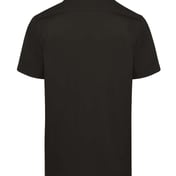 Back view of Industrial Short Sleeve Cotton Work Shirt