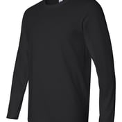 Side view of Softstyle® Long Sleeve T-Shirt