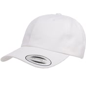 Front view of Adult Peached Cotton Twill Dad Cap