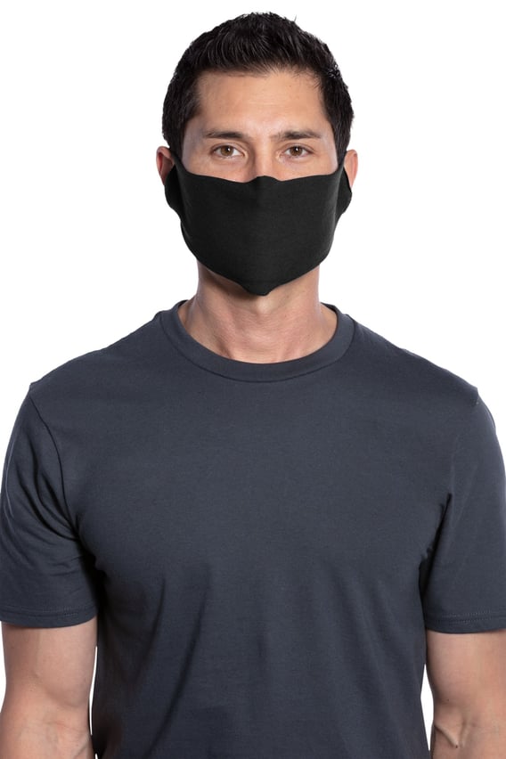 Front view of 50/50 Cotton/Poly Face Covering 240 Pack (10 Packs = 1 Case)