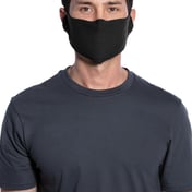 Front view of 50/50 Cotton/Poly Face Covering 240 Pack (10 Packs = 1 Case)