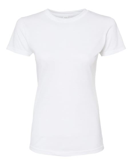 Front view of Women's Poly-Rich T-Shirt