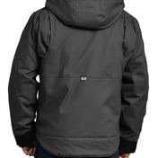 Back view of Men’s FLEX Sanded Duck Mobility Jacket