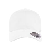 Front view of Adult Brushed Cotton Twill Mid-Profile Cap