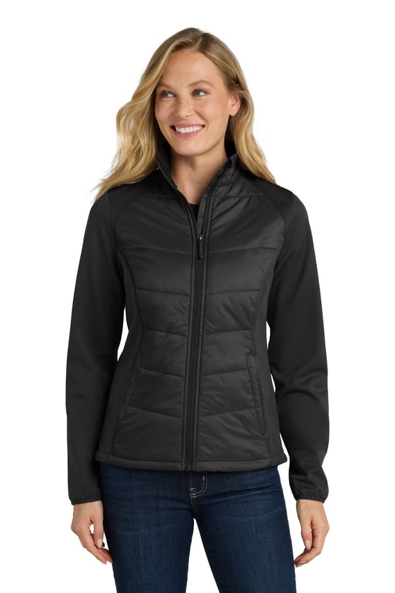 Front view of Women’s Hybrid Soft Shell Jacket