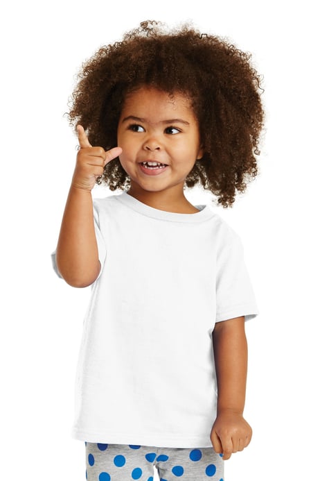 Frontview ofToddler Core Cotton Tee