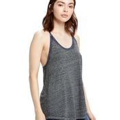 Side view of Ladies’ Burnout Y-Back Ringer Tank