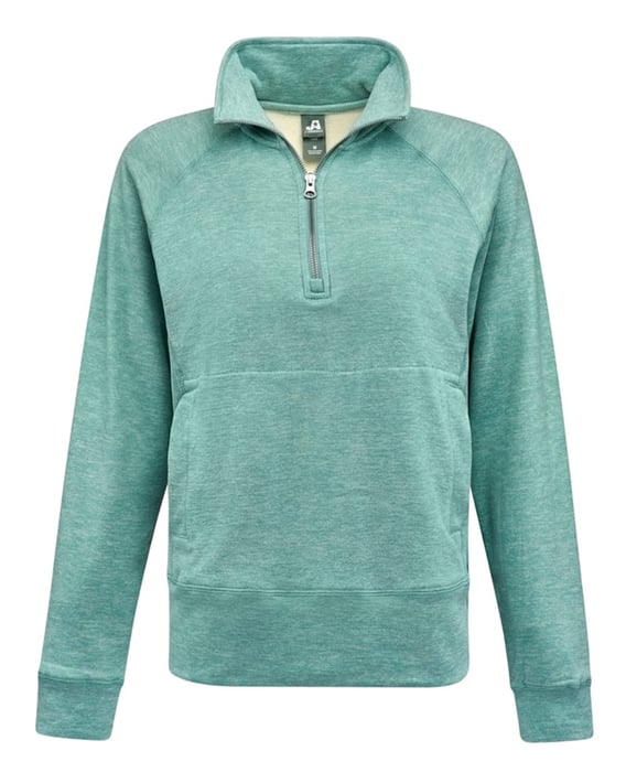Front view of Women’s Electric Fleece Quarter-Zip Sweatshirt