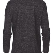 Back view of Women’s Cuddle Fleece Boxy Crewneck Pullover