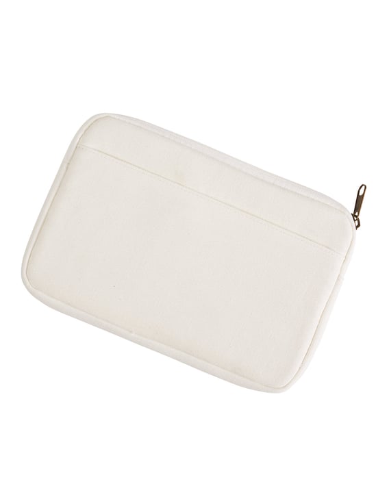 Front view of 10 Oz. Canvas Reader Sleeve