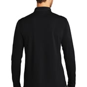 Back view of Dry Zone ® UV Micro-Mesh Long Sleeve Polo