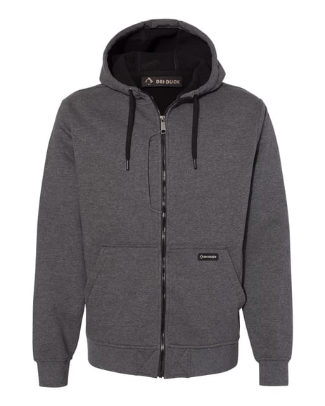 Front view of Bateman Bonded Power Fleece 2.0 Full-Zip Jacket