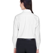 Back view of Ladies’ Classic Wrinkle-Resistant Long-Sleeve Oxford