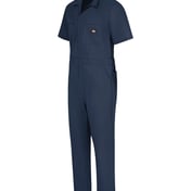 Side view of Short Sleeve Coverall