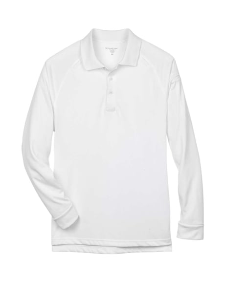Front view of Advantage Long Sleeve Tactical Polo