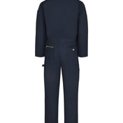 Back view of Deluxe Long Sleeve Cotton Coverall – Tall Sizes