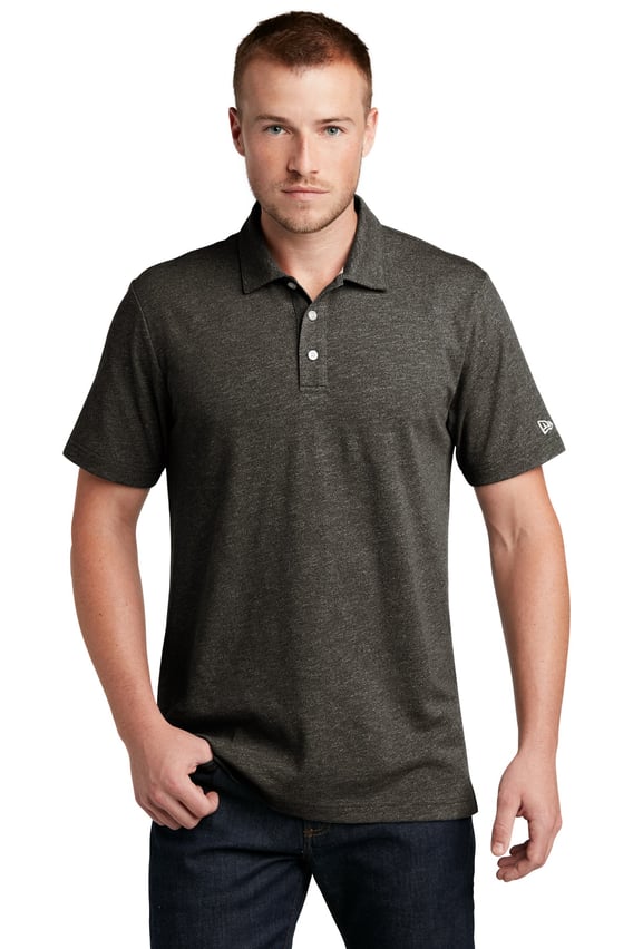 Front view of Slub Twist Polo