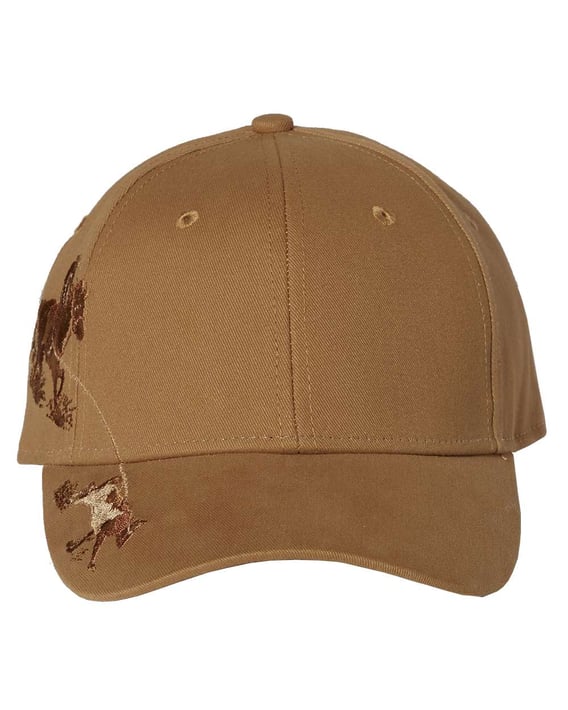 Front view of Team Roping Cap