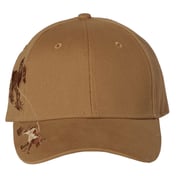 Front view of Team Roping Cap