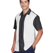 Side view of Two-Tone Camp Shirt