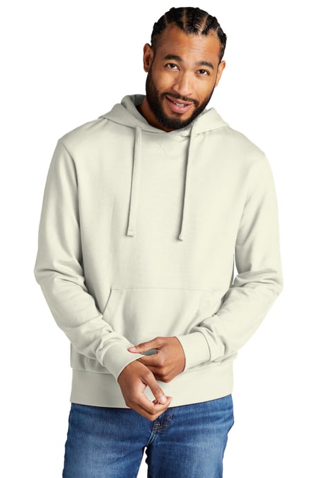 Front view of Unisex Organic French Terry Pullover Hoodie