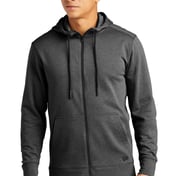 Front view of Tri-Blend Fleece Full-Zip HoodieNEA511