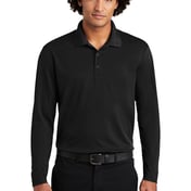 Front view of PosiCharge ® RacerMesh ® Long Sleeve Polo