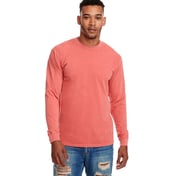 Front view of Adult Inspired Dye Long-Sleeve Crew With Pocket