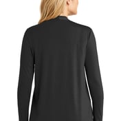 Back view of Ladies Concept Open Cardigan