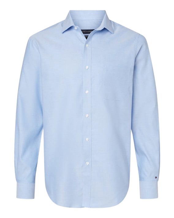 Front view of New England Cotton Oxford Shirt