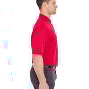Side view of Men’s Cool & Dry Jacquard Stripe Polo