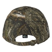 Back view of Garment-Washed Camo Cap