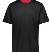 Front view of Youth Short Sleeve Mesh Reversible Jersey