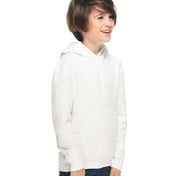 Side view of Youth Premium Pullover Hooded Sweatshirt
