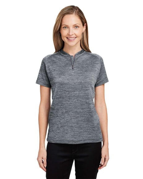 Front view of Women's Mission Blade Collar Polo