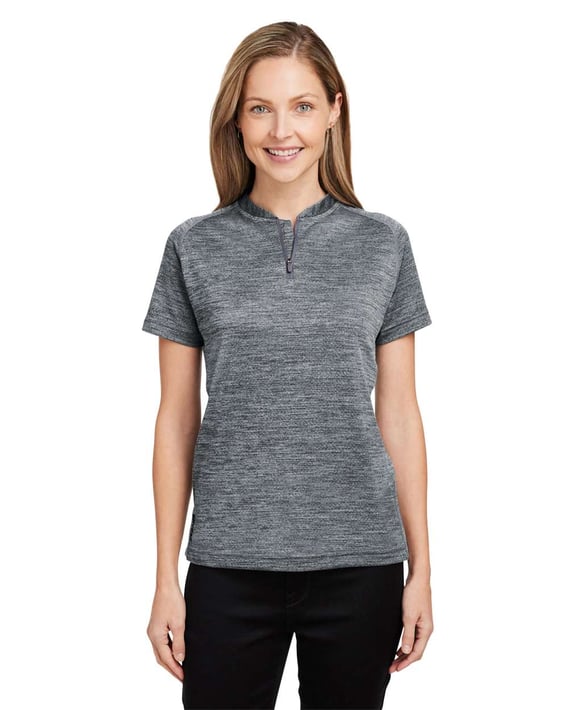 Front view of Women’s Mission Blade Collar Polo